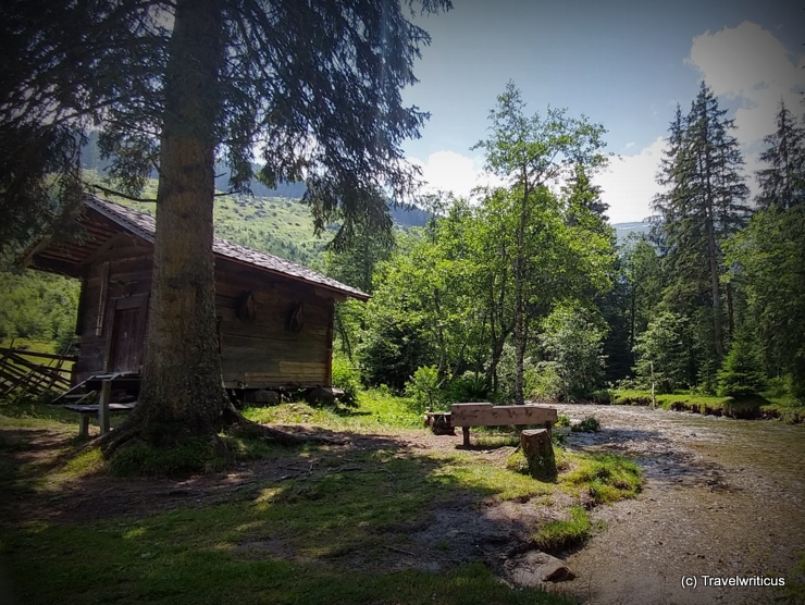 Goldwaschplatz im Angertal