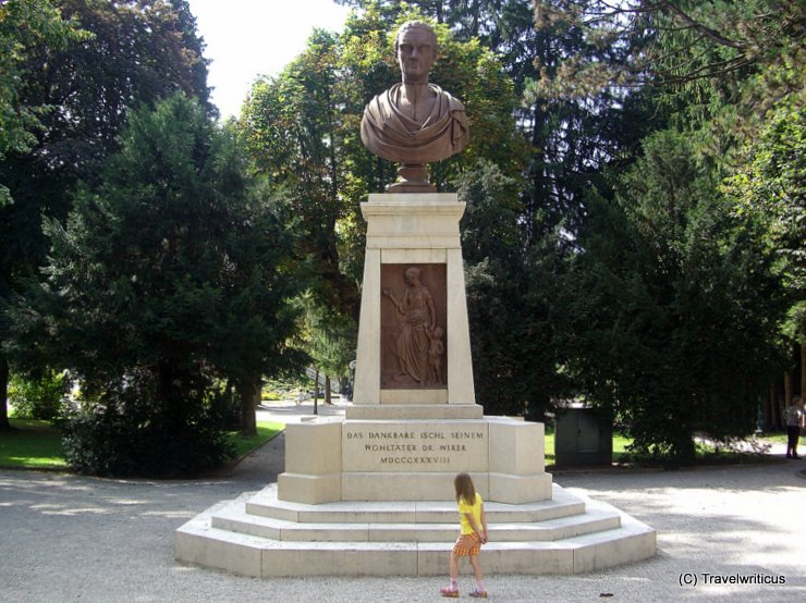 Denkmal für Dr. Franz Wirer In Bad Ischl, Österreich