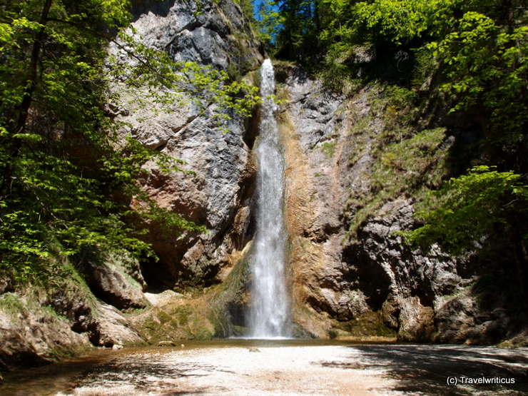 Wasserfall Plötz am Ebenauer Mühlenweg