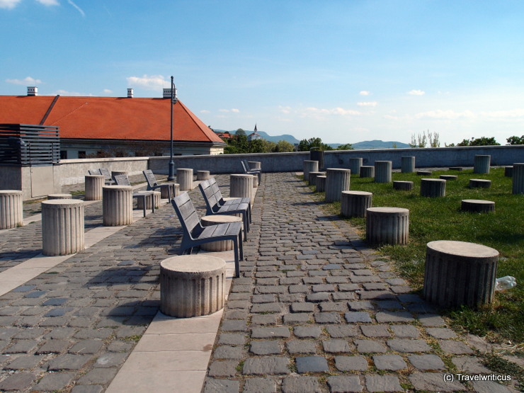 Erinnerung an Kastell Solva in Esztergom