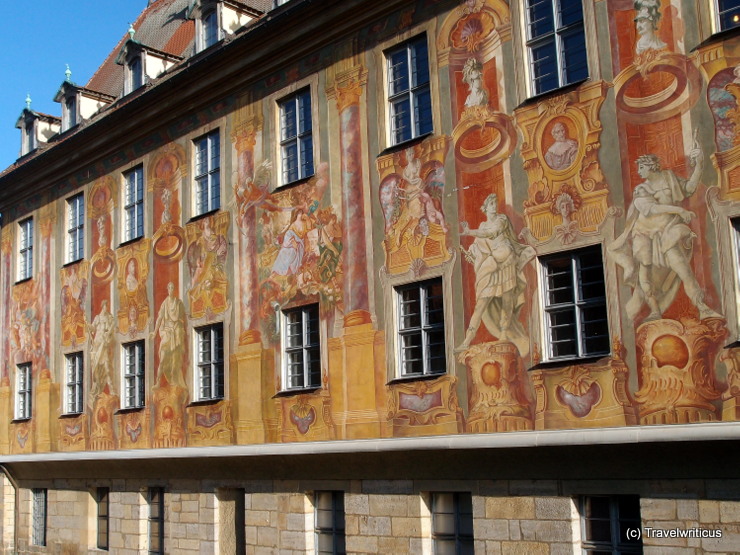 Fassade des Alten Rathauses in Bamberg