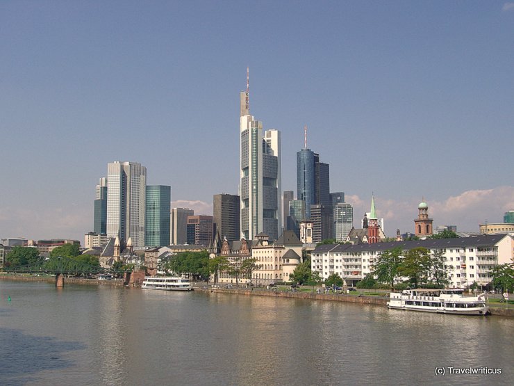 Skyline von Frankfurt am Main, Deutschland