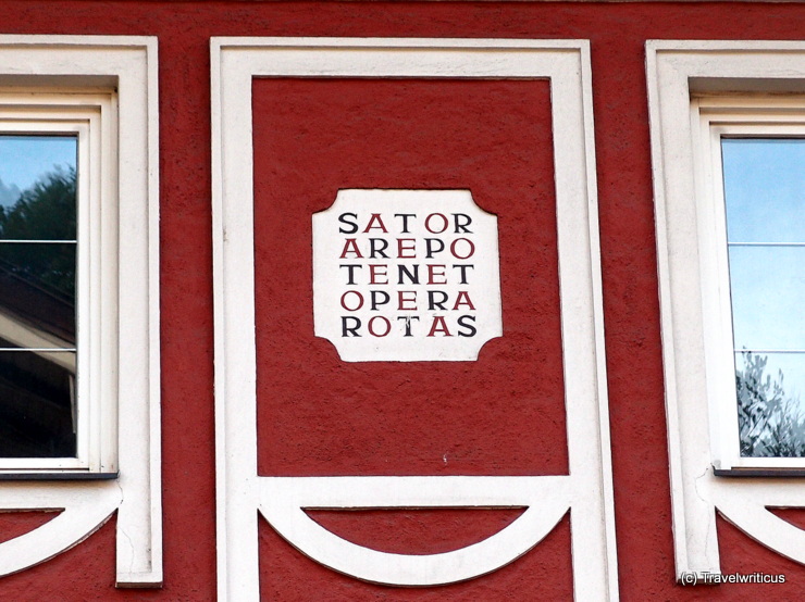 Sator-Quadrat in Golling an der Salzach, Österreich