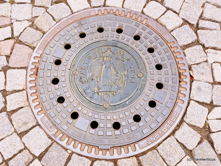 Kanaldeckel in Jena