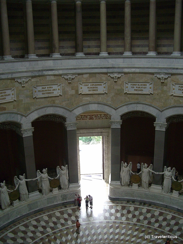 Innenansicht der Befreiungshalle in Kelheim