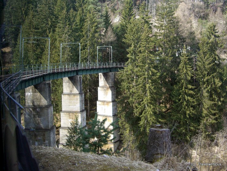 Mutterer Brücke (Mühlgrabenviadukt) in Mutters