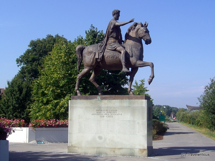 Reiterstatue von Marc Aurel in Tulln