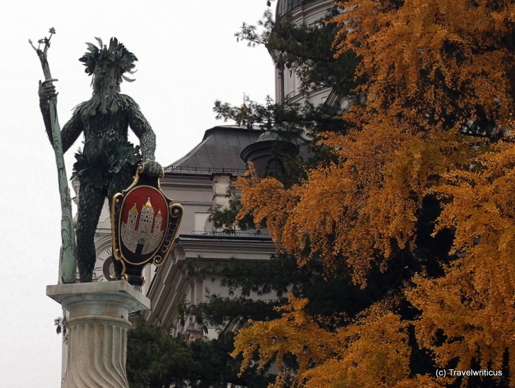 Wilder-Mann-Brunnen in Salzburg