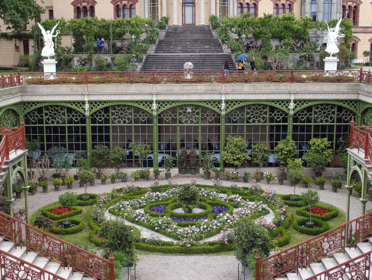 Orangerie in Schwerin, Deutschland