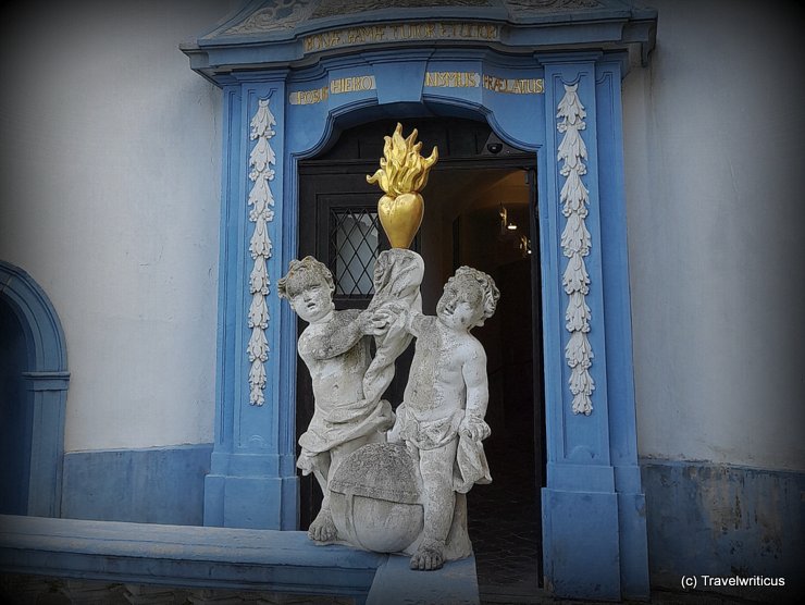 Brennende Herz in Stift Dürnstein