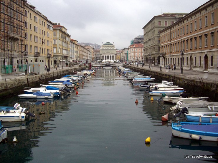 Blick auf Sant’Antonio Nuovo am Canal Grande