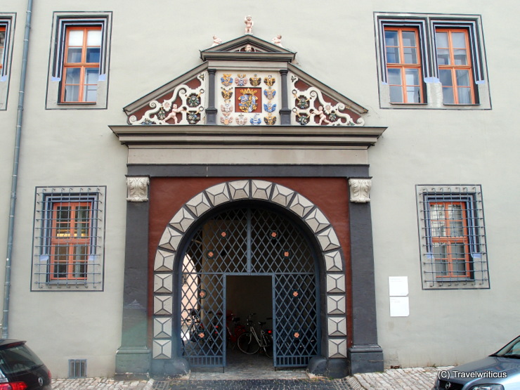 Renaissancetor am Roten Schloss in Weimar