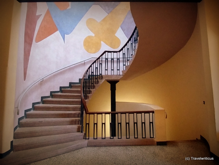 Werk von Oskar Schlemmer im Van-de-Velde-Bau in Weimar