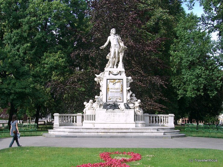 Mozart-Denkmal in Wien, Österreich