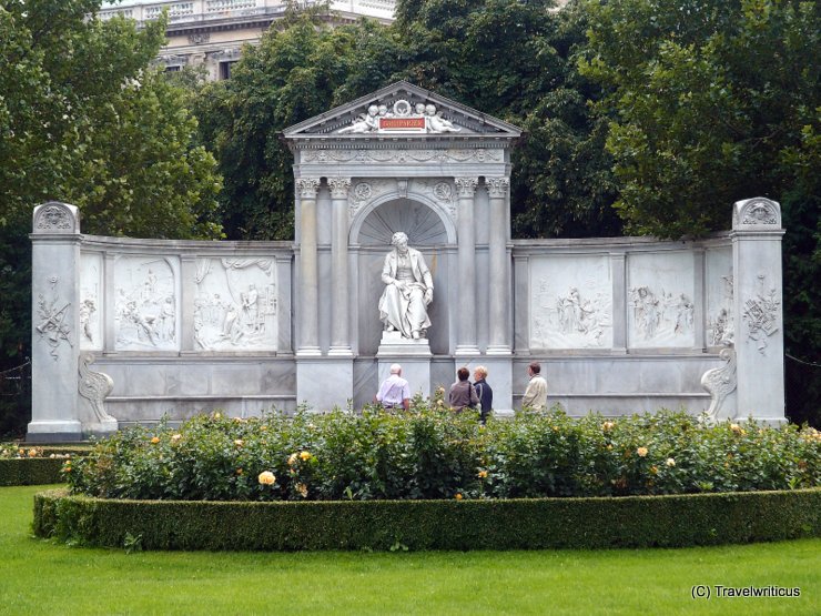 Denkmal für Franz Grillparzer im Wiener Volksgarten